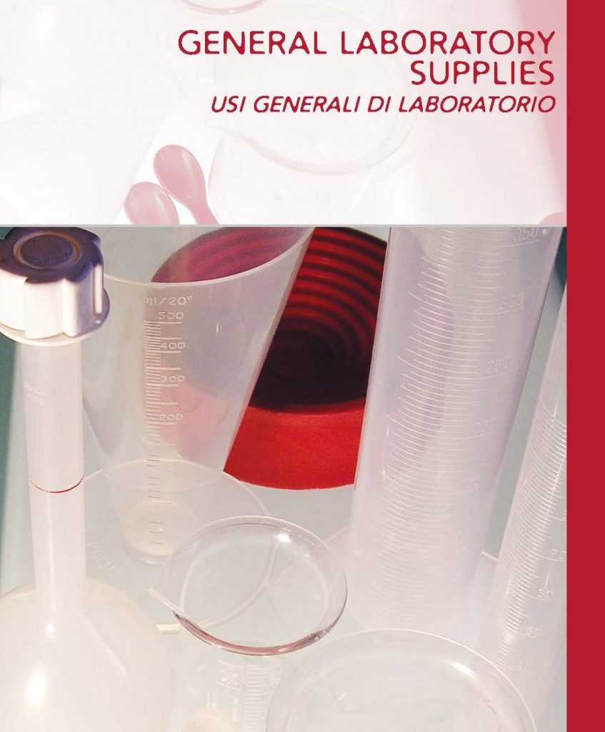Catalog General Laboratory Supplies Paramedical s.r.l.